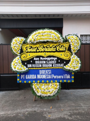 Papan Bunga Duka di Kutowinangun
